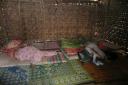 ons bed in de Akha lodge
