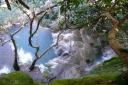 En hier is de waterval te bewonderen van boven!